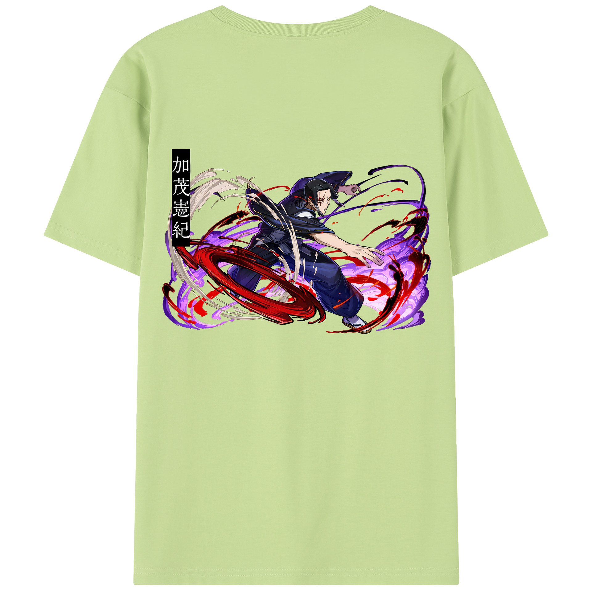 （画像用） 呪術廻戦 Jujutsu Kaisen 綿100％半袖Tシャツ（背面プリント）